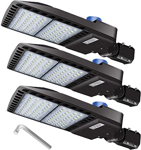 LEDMO 3 Пакет LED Светлини за паркиране, Регулируеми с Фотоэлементом Slip Монтьор 26000lm, от здрач до Зори,