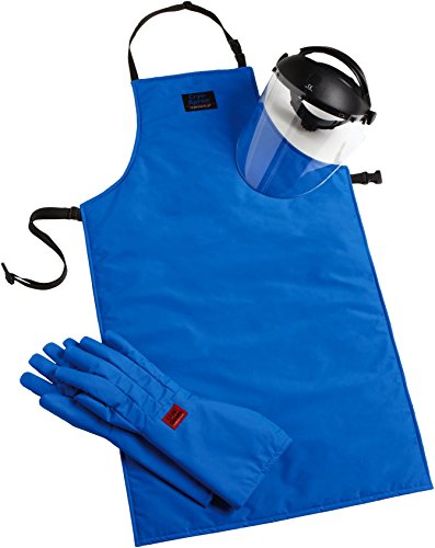Комплект за безопасност за криозащиты: Водоустойчива криоперчатки на лакът, Криофартук 48 инча, Криозащитная