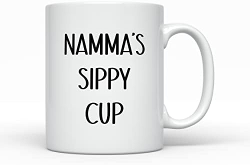 Кафеена Чаша Namma's Sippy Cup, Забавни Идеи за Подаръци за баби и Дядовци, най-Добрият Подарък за Рожден Ден, Коледна Чаша от Дъщеря си Внук