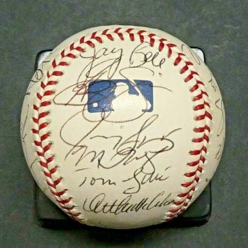 2001 Аризона Даймондбэкс Подписа 26 Автографи Шампиони на Световните серии по бейзбол - Бейзболни топки с автографи