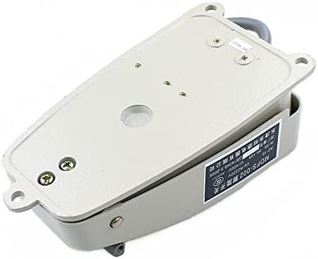 Foot switch SUTK MFDS-002 AC 250V 10A SPDT с метална плъзгане ивица, Алуминиев корпус, използван за Сребърния контакт удар