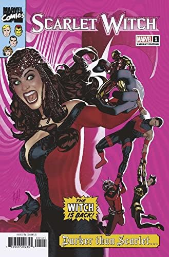 Scarlet witch (3-та серия) 1A VF / NM; Комиксите на Marvel | вариант на Адам Хюз