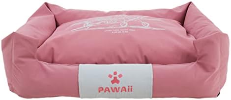Pawaii Легло за малко Куче, Легло за малки Котки, Розово Легло за Кучета с Противоскользящим дъно в четири сезона,