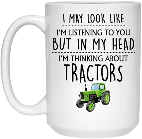 Q. Чаша за трактор PaddyShops, Подарък За Трактора, Забавна Чаша За Трактор, Подарък За земеделски производител,