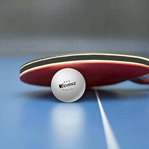 Топки за пинг-понг KEVENZ, 3-Звездни Подобрени Топки за тенис на маса, Обемни Топки за пинг-понг на открито