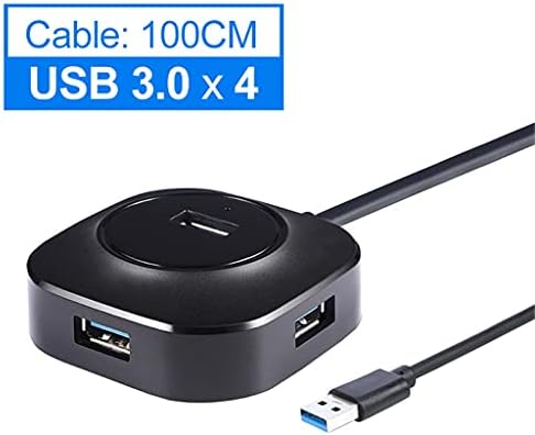 SDFGH USB Хъб USB 3.0 Hub Мулти USB Сплитер Адаптер 4 Порта Високоскоростен Мини-Концентратор с Няколко 3 Usb3
