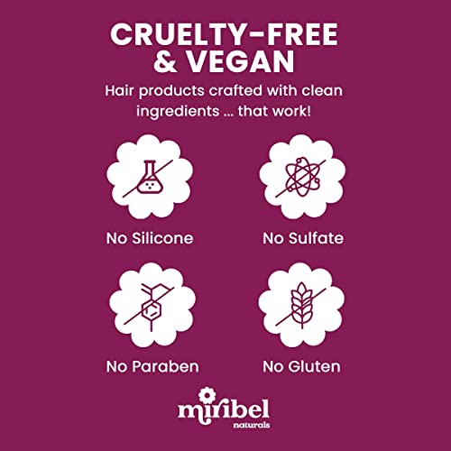 Miribel Naturals Dreamy Hair Cream | Хидратиращ крем за чуплива, къдрава и Суха коса | Използвайте като ополаскивателя