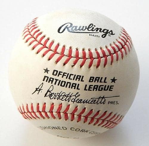 Кал Даниелс е Подписал Официален Автограф Rawlings NL Baseball Auto Autograph - Бейзболни топки с автографи