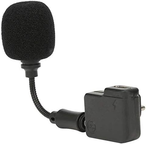 Микрофон NIZYH Лесен Двойна 3,5 мм Адаптер за микрофон USB-C с микрофон за Action Frame Mic Microphone