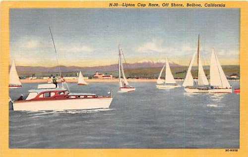 Балбоа, пощенска Картичка от Калифорния