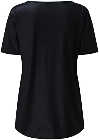 2023 Дрехи С Къс Ръкав V Образно Деколте Графична Викторианската Блуза, Тениска за Жени Лято Есен Топ WM WM