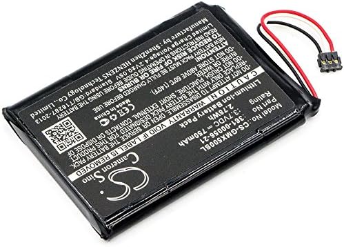 Камерън Китайско Нов 750 mah Батерия за Преносим Garmin 010-01531-00, DriveAssist 50 LMT-D, Driveluxe 50 LMTHD