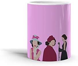 calanaram прекрасната г-жа мейзел Три Етикети Прекрасни Керамични Чаши за Кафе на 11 грама 9941969276406