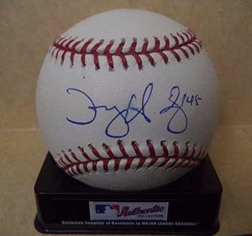 Трей Hodges Атланта Брэйвз Подписа Бейзболни топки Romlb Ml с Автограф W / coa - Бейзболни топки С автографи