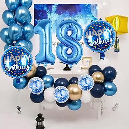 Балони, 11 бр Балони Балони 16 Години за Парти за 16-ия Рожден ден, Аксесоари за Декорация, Конфети Балон За