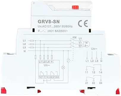PIKIS GRV8-SN/SP Устройство за защита от пренапрежение при понижено напрежение с цифров LCD дисплей напреженови