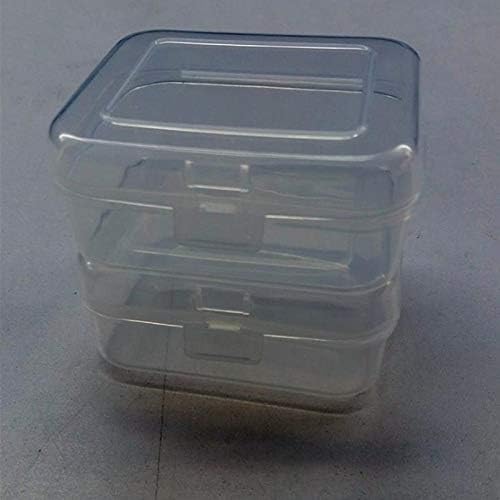 Anncus Кутия за съхранение часа PP Прозрачен Малък Калъф, Опаковки, кутии САМ Изработка на детайли Материал