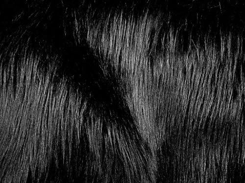 Обмен на тъкани от изкуствена кожа и Луксозна ворсистая черен плат с ширина 60 см по ярду (F. E
