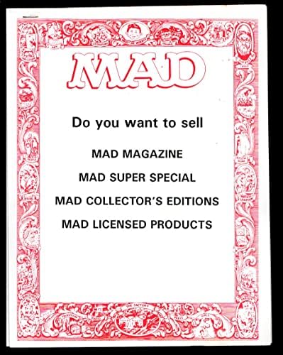 Набор от продавача Mad Magazine 1994-В портфейла на продажбите е включена папка MAD-пакет за продажба - и много