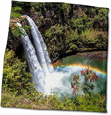3 Водопад Роза-Вайлуа и пейзажи на хавайски остров Кауай - Кърпи (twl-209564-3)