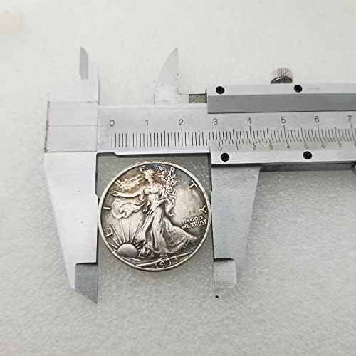 Старинни занаяти 1933-D Възпоменателна монета Статуята на Свободата Сребърен долар