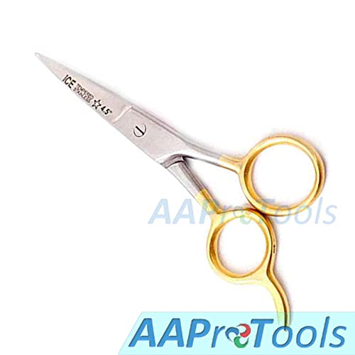 AAProTools Ножица за Подстригване на коса 4,5 Фризьорски Ножици - Дръжка от Неръждаема Стомана, Закалена с Лед,