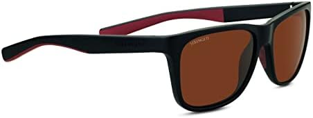 Слънчеви очила Serengeti Livio Отшлифованные Черни / Кафяви Унисекс-Adult Medium