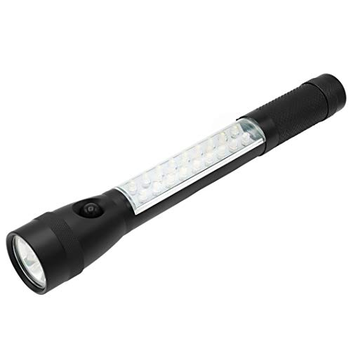 Groz 55020 Work Light - Led многофункционална работна лампа със суха мрежа. В комплект с 3 батерии Duracell