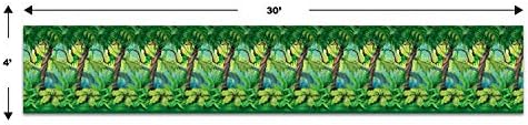 Аксесоар за партита на фона на дървета в джунглата (1 брой) (1 бр./кг)