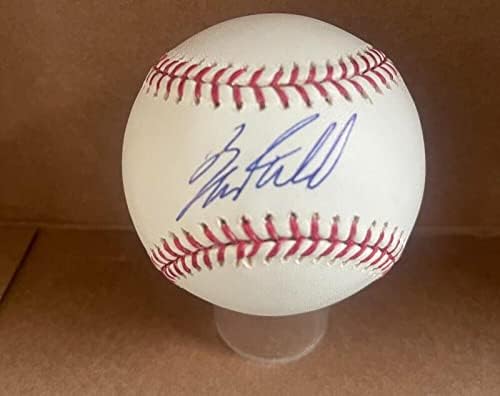 Sam Fuld Cubs / рейс /phillies С Автограф M. l. Baseball Jsa Ah66076 - Бейзболни топки с автографи