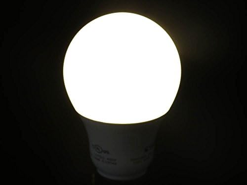 Led лампа Satco S29837 с матово покритие, 9,8 W, 120, на Средна база A19, Неутрален бял цвят 3500 До еквивалента