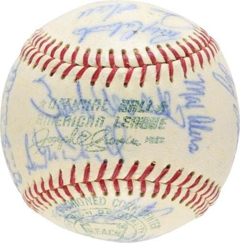 1965 Мач на звездите в Американската лига Отбор Подписа Футболист Элстона Хауърд - Бейзболни топки С Автографи