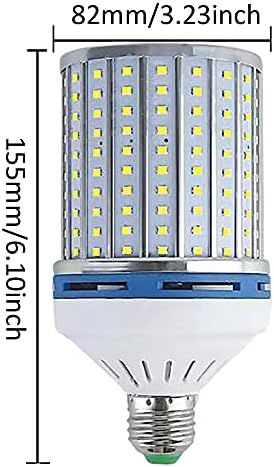 40 W Царевичен Led лампа E26 с подсветка основната зона (еквивалент на 350 W) 4200 Лумена за вътрешно осветление,