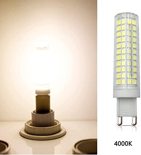 Lxcom Lighting Led Крушка G9 Естествен бял цвят 4000 До С регулируема яркост 15 W Полилей, Крушка 120 W Равностоен