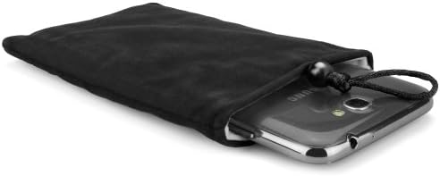 Калъф BoxWave за HTC One (M8) Mini (Case by BoxWave) - Кадифена торбичка, Мек калъф от велюровой плат с завязками
