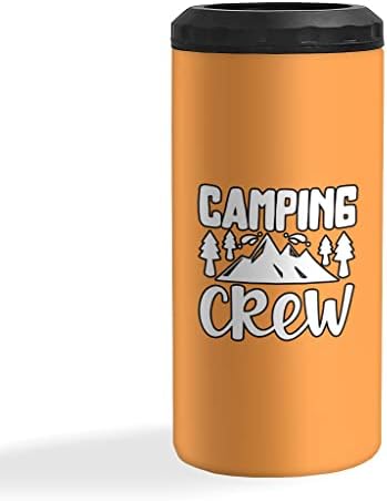 Охладител за тънки Кутии с изолация Camping Crew - Дизайн на Охладител за кутии с принтом - Охладител За тънки Кутии С изолация