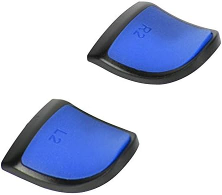 Нескользящие дълги дръжки Socobeta за игрален контролер PS4 (син)