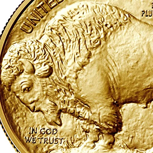 2006 - до Момента (Случаен година) 1 унция на американската златна монета Buffalo Gem В необращенном формата