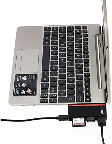 Navitech 2 в 1 Лаптоп /Таблет USB 3.0/2.0 на Адаптер-hub/Вход Micro USB устройство за четене на карти SD/Micro