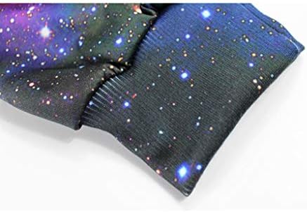 Мъжки Вселената 3D Принт С Качулка Galaxy Hoody Блузи, Панталони и Комплекти Спортен Костюм Спортен Костюм За