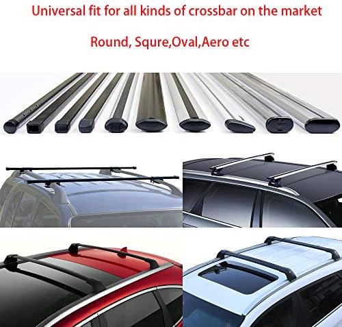 Alfa Gear Меки Накладки за багажник на покрива и напречни греди с 2 бр 1,5 15 фута Дълъг, стягивающие колани