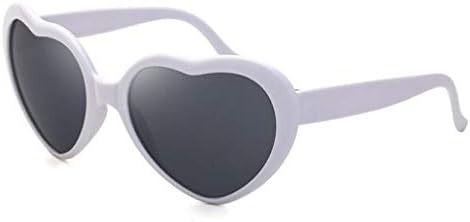 Светлинни ефекти точки Love Become очила Night Love във формата на сърце Специални очила (Бели, свободно размер)