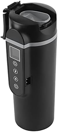 Интелигентен Контрол на температурата Пътна Кафеена Чаша 450 ml от 12-24 В Пътна Чаша с електрически нагревател,