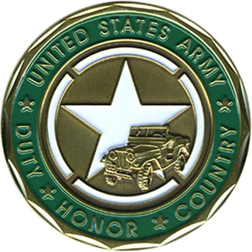 ЕО са подбрани Монета Армия от Ветерани на Услугата Монети Армията на САЩ Военни Подаръци за Мъже, Жени
