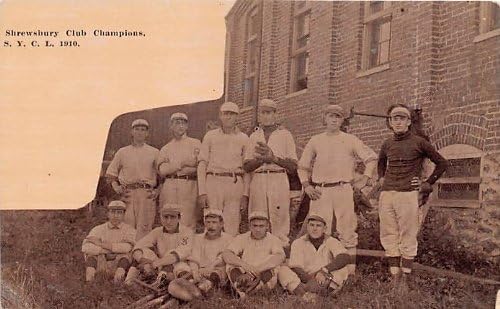Шрюсбъри, Пенсилвания, САЩ, Бейзбол екип, пощенска Картичка