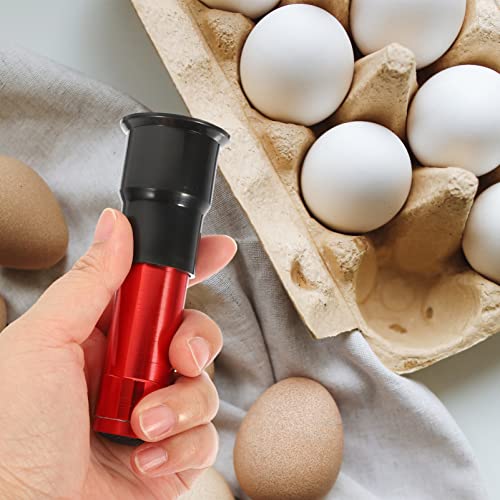 Тестер осветление яйца Homoyoyo, яйчен свещник за пилета, патици, птичи яйца и червен цвят