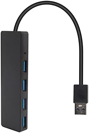 USB 3.0 Хъб, 3 порта USB 3.0 Сплитер Gigabit Ethernet Хъб + C USB ХЪБ Мрежа 1000 Mbps с USB удължителен кабел