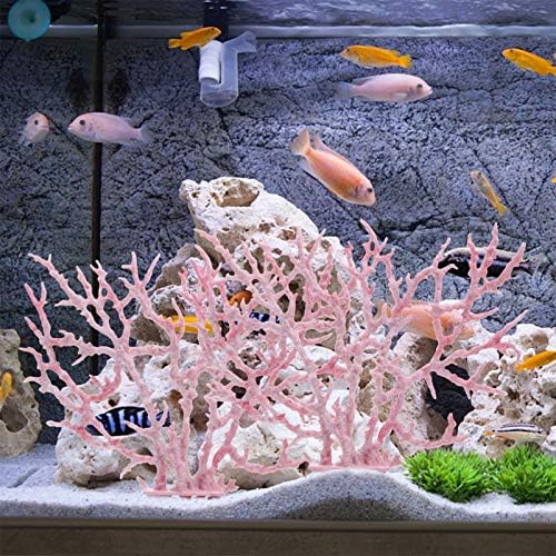 STOBOK Изкуствен аквариум, Коралов декор Фалшиви коралови бижута Имитация на коралов украса изкуствени подводни