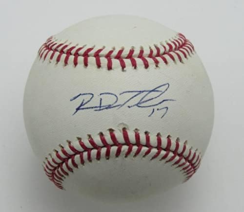 Рос Детвейлер Вашингтон Нэшнлз С автограф /Подписан OML Бейзбол Бейзболни топки с автографи