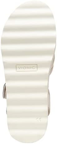 Vionic / Дамски сандали Pheonix Reyna Slide с регулируема каишка - Женски Модни Сандали на платформа със скрита ортопедична поддръжка на свода на стъпалото, размери 5-11 средна з?